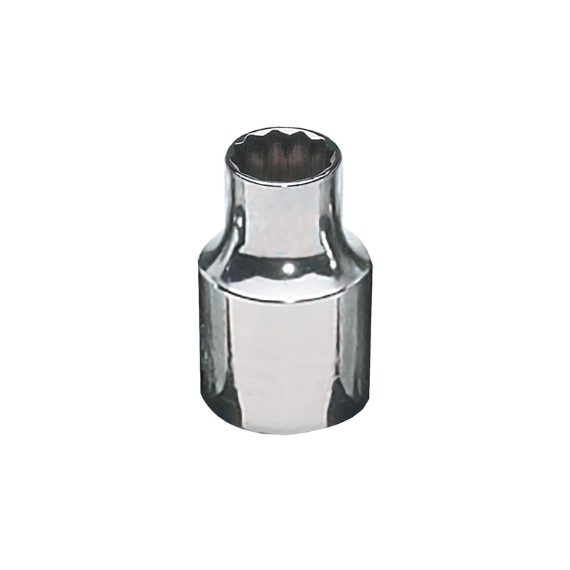3/8" DRIVE 8MM METRIC 12 POINT CHROME SOCKET