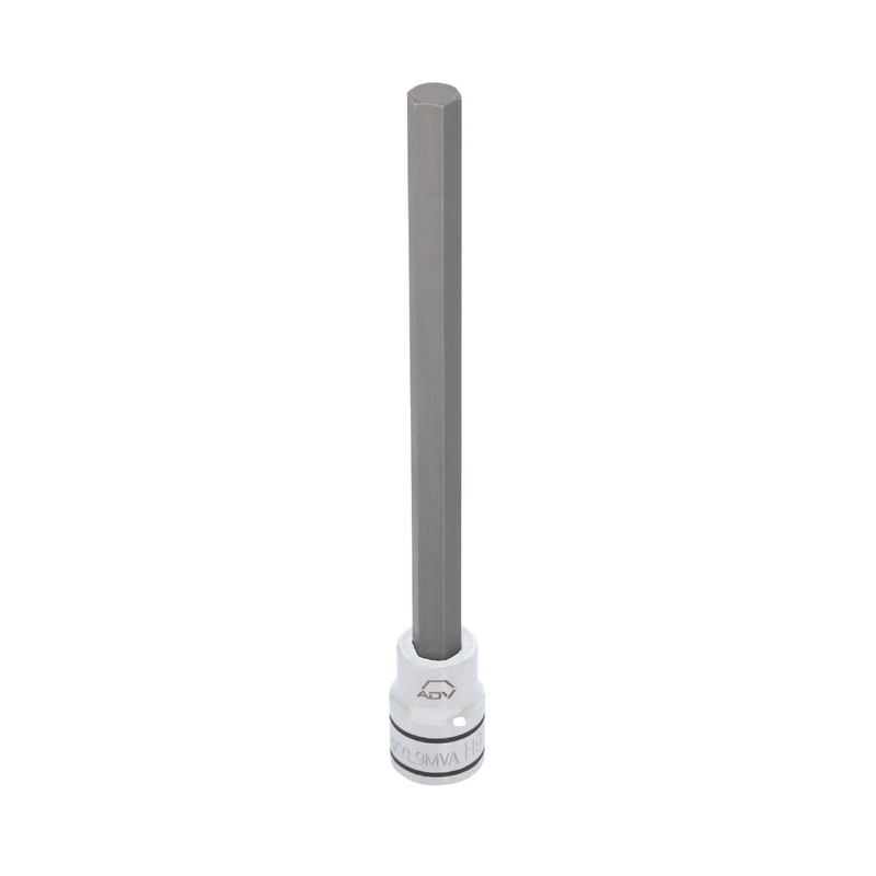3/8" DRIVE LONG HEX BIT 9MM