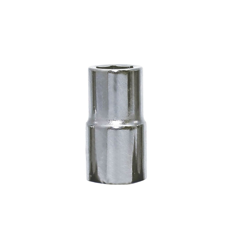 1/2" DRIVE 1/2" SAE 12 POINT CHROME SOCKET