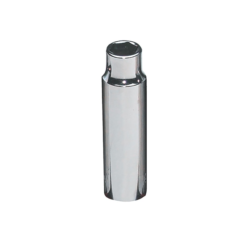 1/2" DRIVE 9/16" SAE 6 POINT DEEP CHROME SOCKET