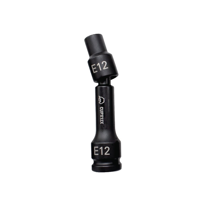 1/2" DRIVE INVERTED TORX ADV PINLESS UNIVERSAL IMPACT SOCKET E12