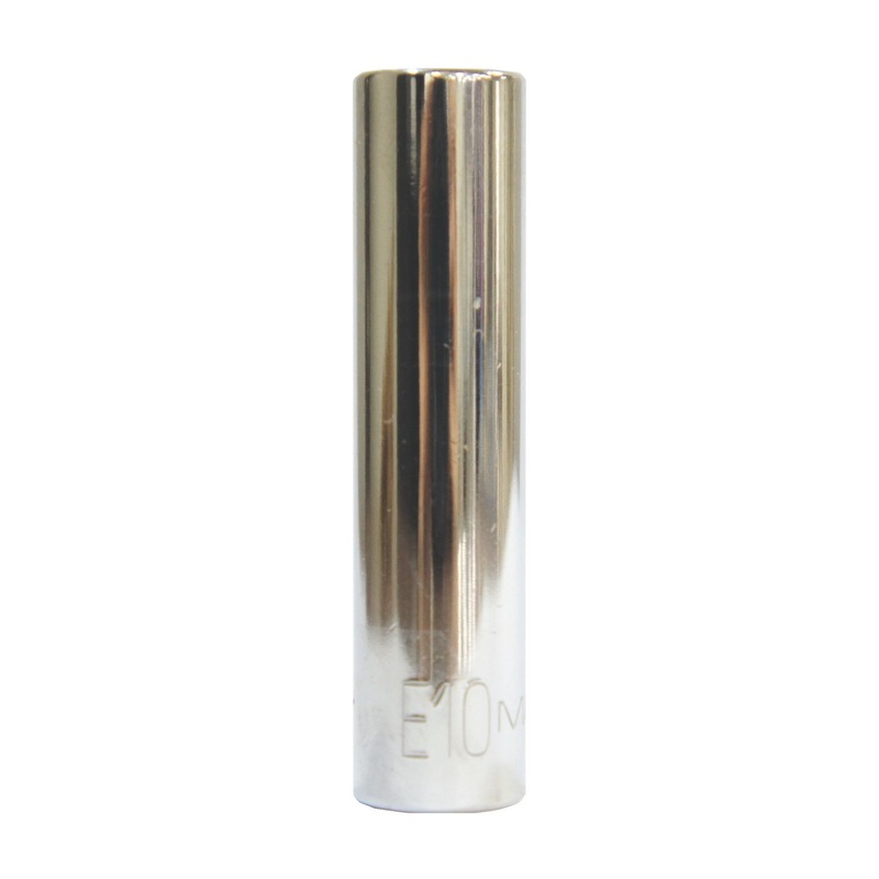 1/4" DRIVE E10 TORX DEEP CHROME SOCKET
