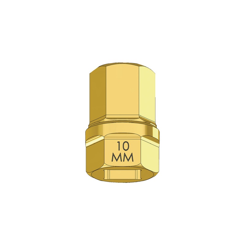 1/4" X 10MM HEX 1 PIECE SOCKET