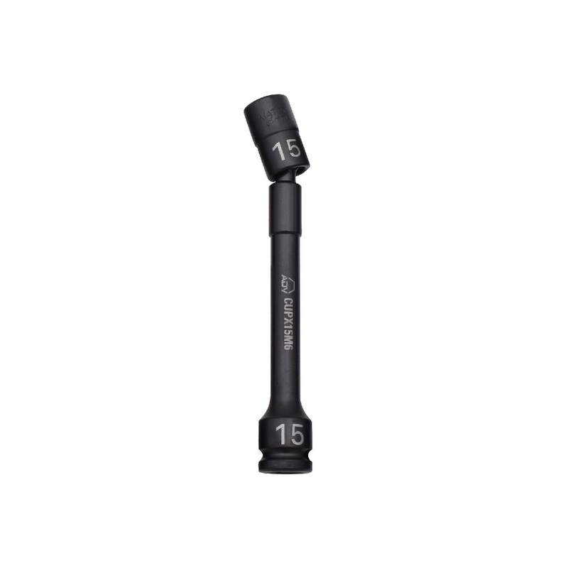 15MM ADV 1/2" DRIVE 7" PINLESS UNIVERSAL IMPACT EXTENSION