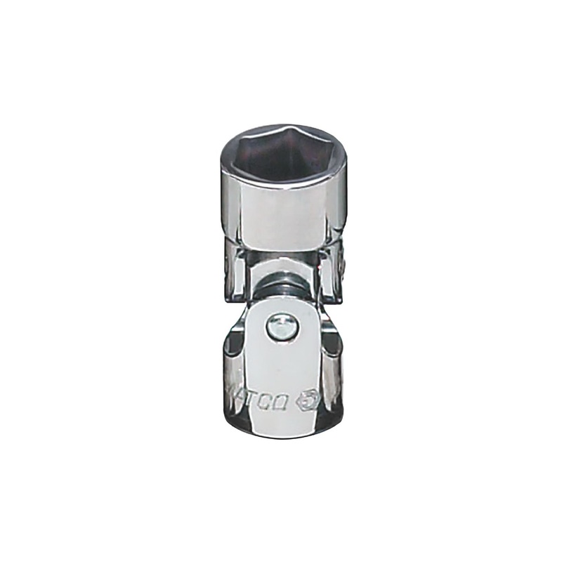 3/8" DRIVE 1/2" SAE 6 POINT UNIVERSAL CHROME SOCKET