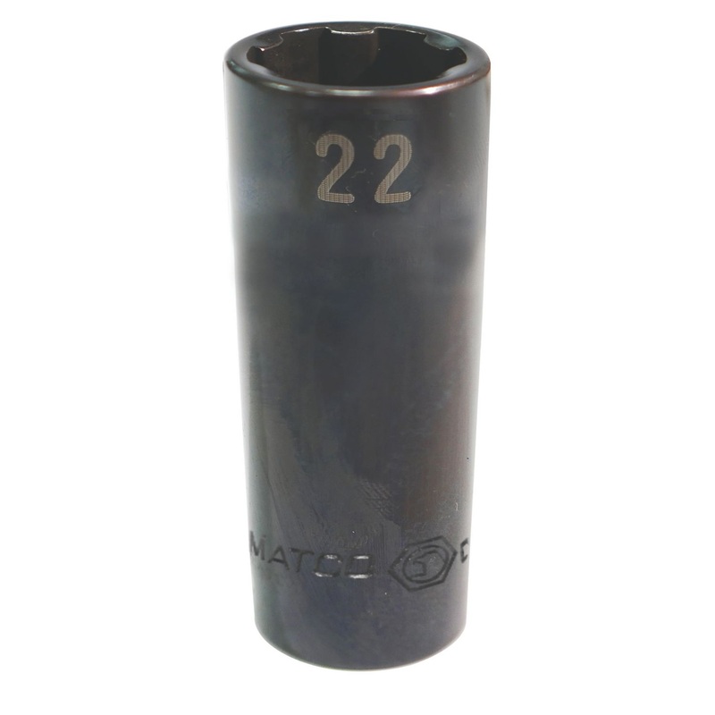 1/2" 22MM METRIC DEEP PRO NON-SLIP IMPACT SOCKET
