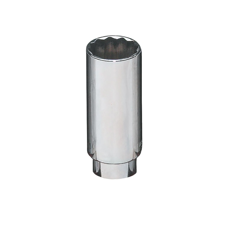 1/2" DRIVE 1-1/16" SAE 12 POINT DEEP CHROME SOCKET
