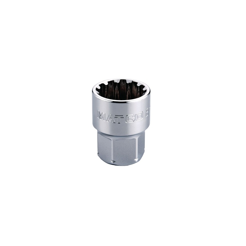 18MM THRU-DRIVE SPLINE SOCKET