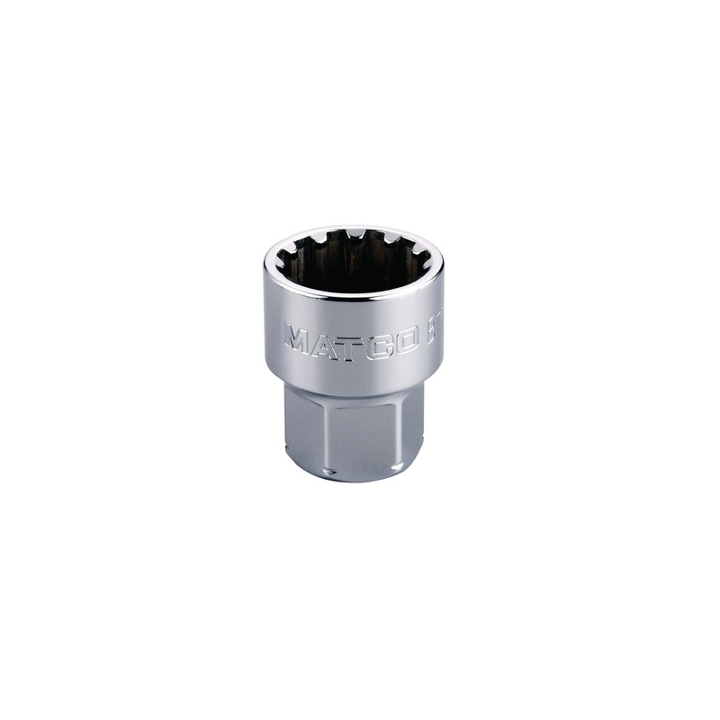 19MM THRU-DRIVE SPLINE SOCKET