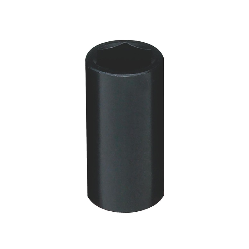 3/8" DRIVE 17MM METRIC 6 POINT MID-LENGTH IMPACT SOCKET