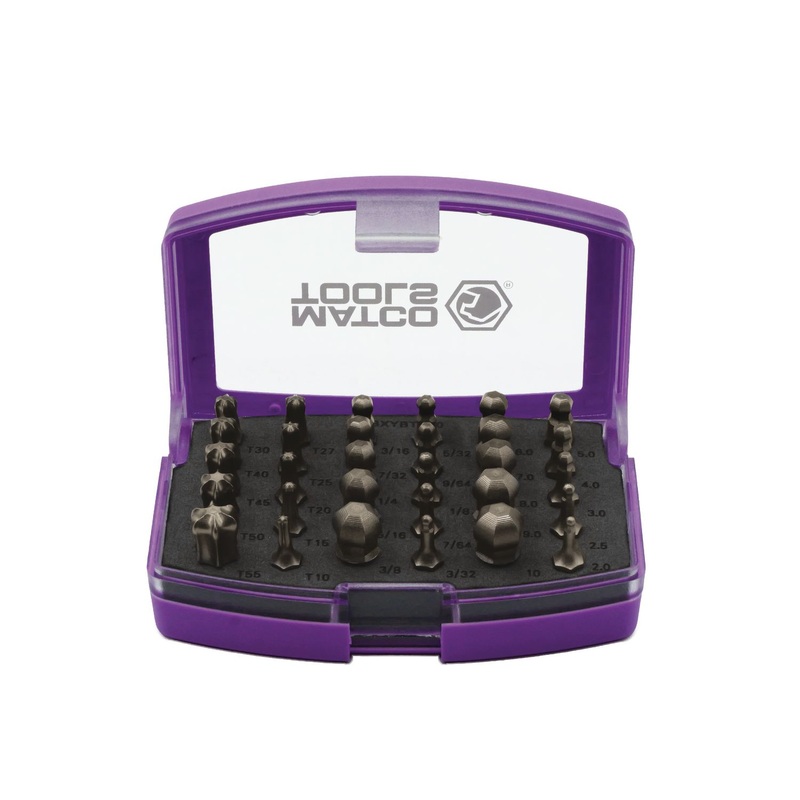 30 PIECE BALL HEX AND TORX BIT SET