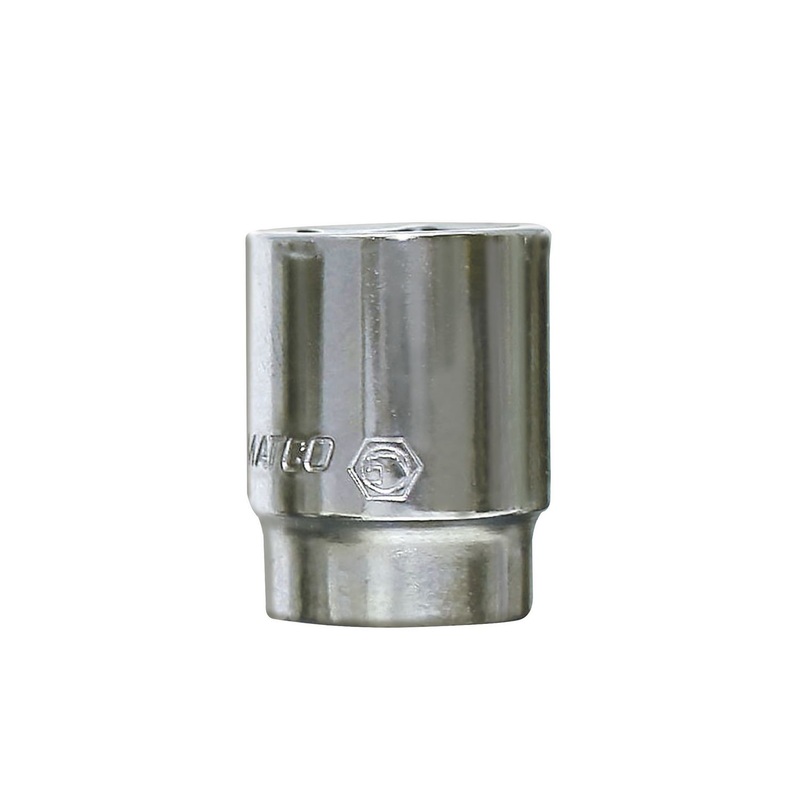 1/2" DRIVE 1-1/2" SAE 6 POINT CHROME SOCKET