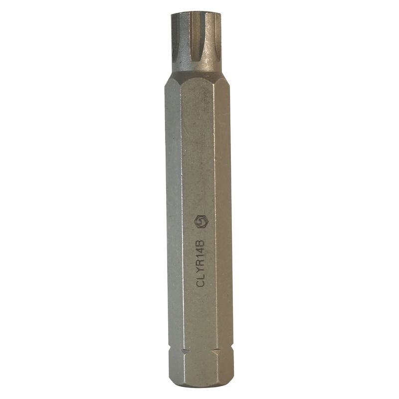 1/2" DRIVE 14MM METRIC LONG RIBE BIT