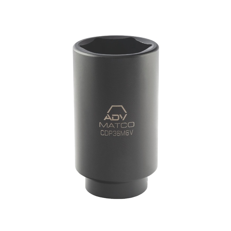 1/2" DRIVE 36MM METRIC 6 POINT DEEP IMPACT SOCKET