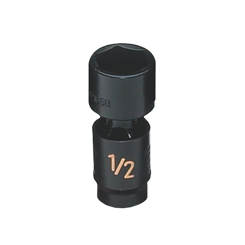 1/4" DRIVE 1/2" SAE 6 POINT UNIVERSAL IMPACT SOCKET