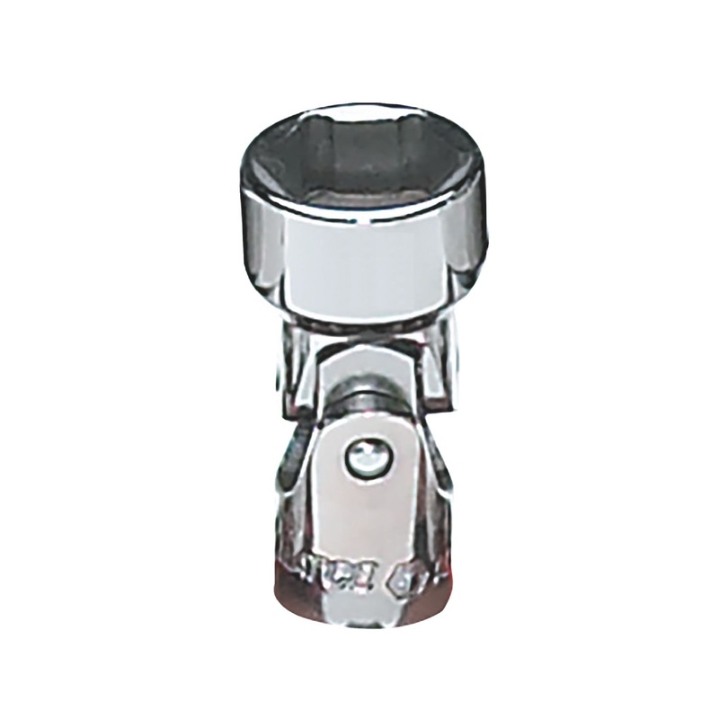 1/4" DRIVE 3/8" SAE 6 POINT UNIVERSAL CHROME SOCKET