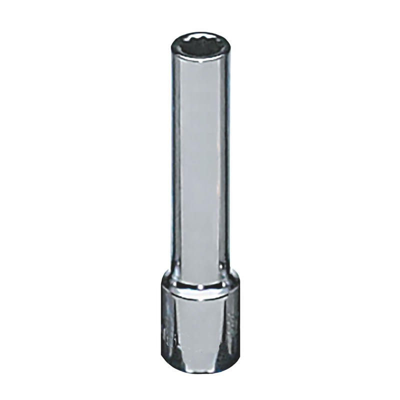 1/4" DRIVE 4MM METRIC 12 POINT DEEP CHROME SOCKET