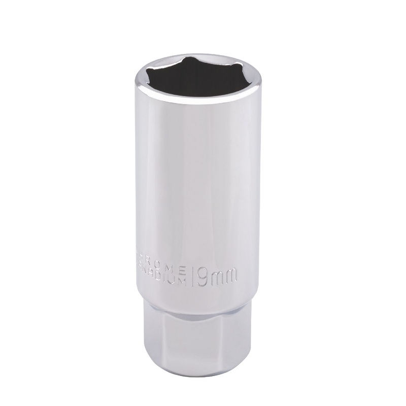 3/8" DRIVE 19MM METRIC 6 POINT SPARK PLUG SOCKET