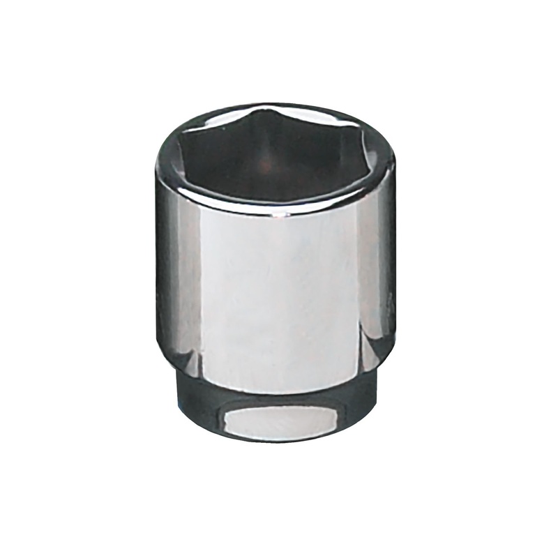 3/8" DRIVE 21MM METRIC 6 POINT CHROME SOCKET
