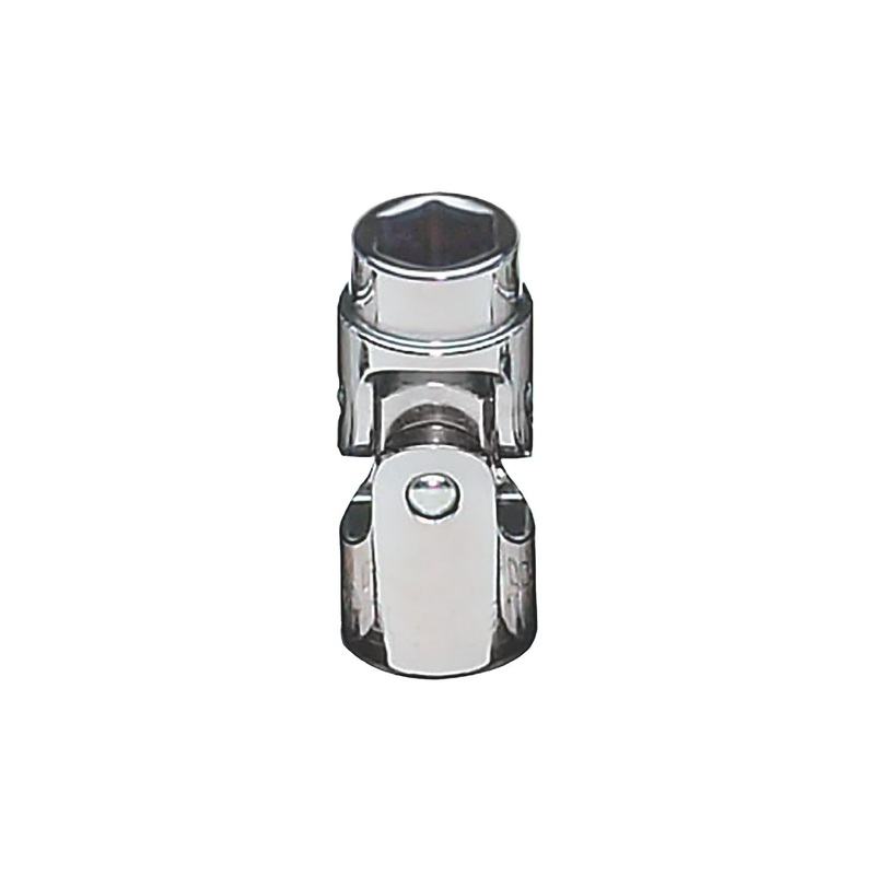 3/8" DRIVE 7/16" SAE 6 POINT UNIVERSAL CHROME SOCKET