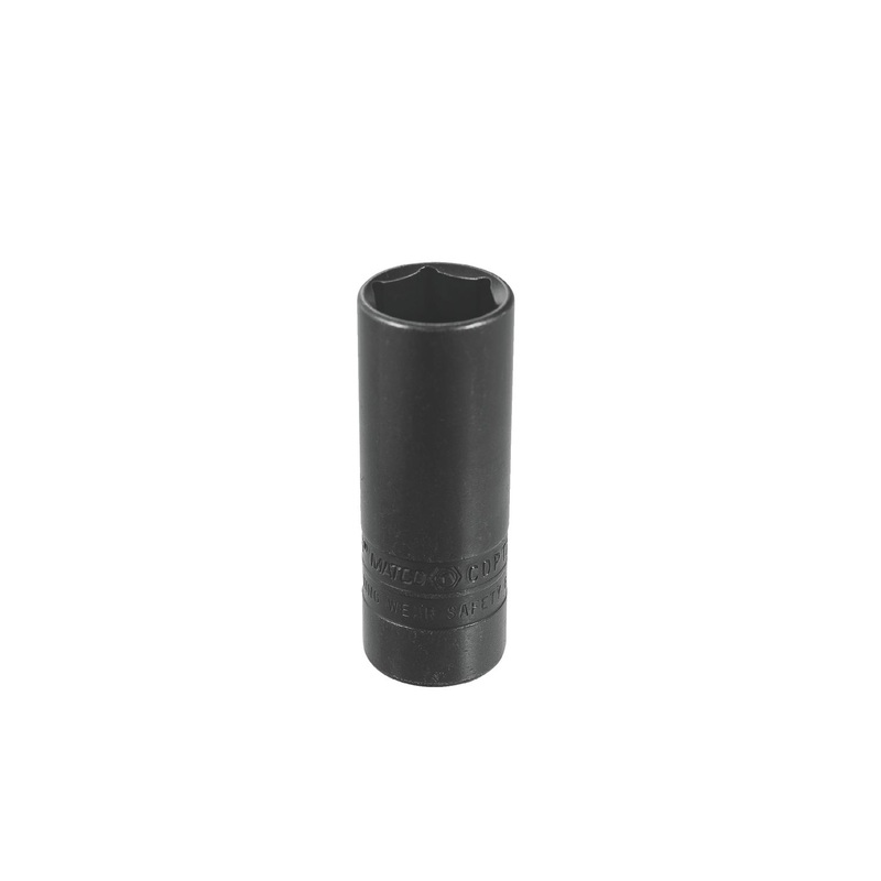 1/2" DRIVE 13/16" SAE 6 POINT DEEP THIN WALL IMPACT SOCKET