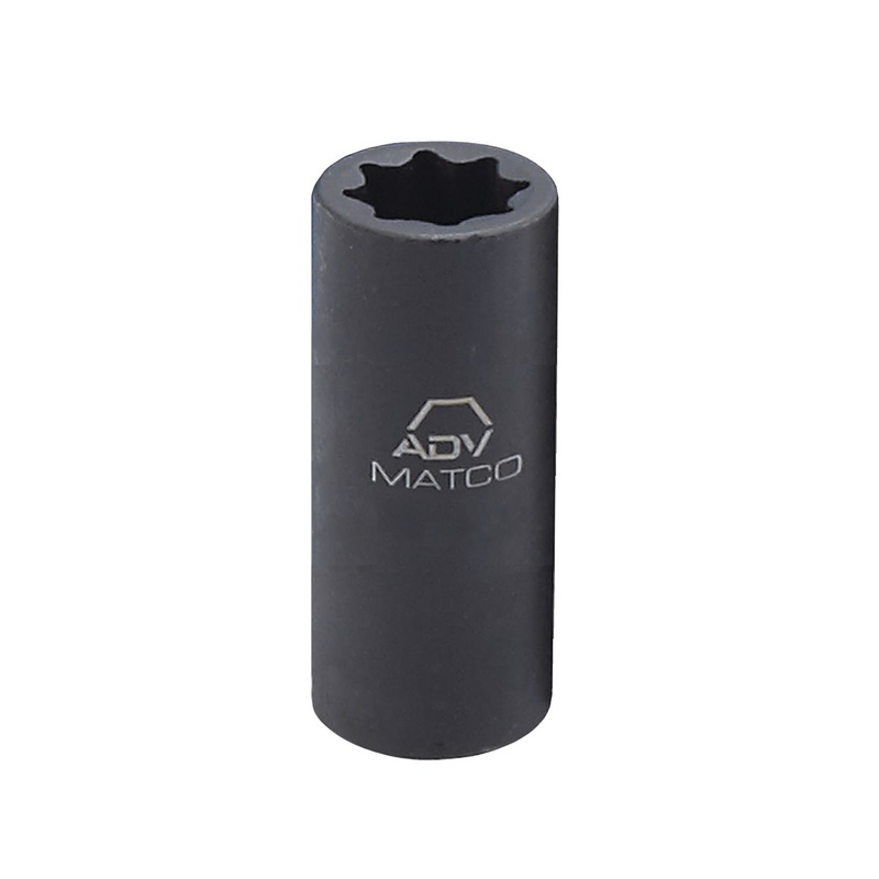 1/2" DRIVE 13/16" SAE 8 POINT IMPACT SOCKET