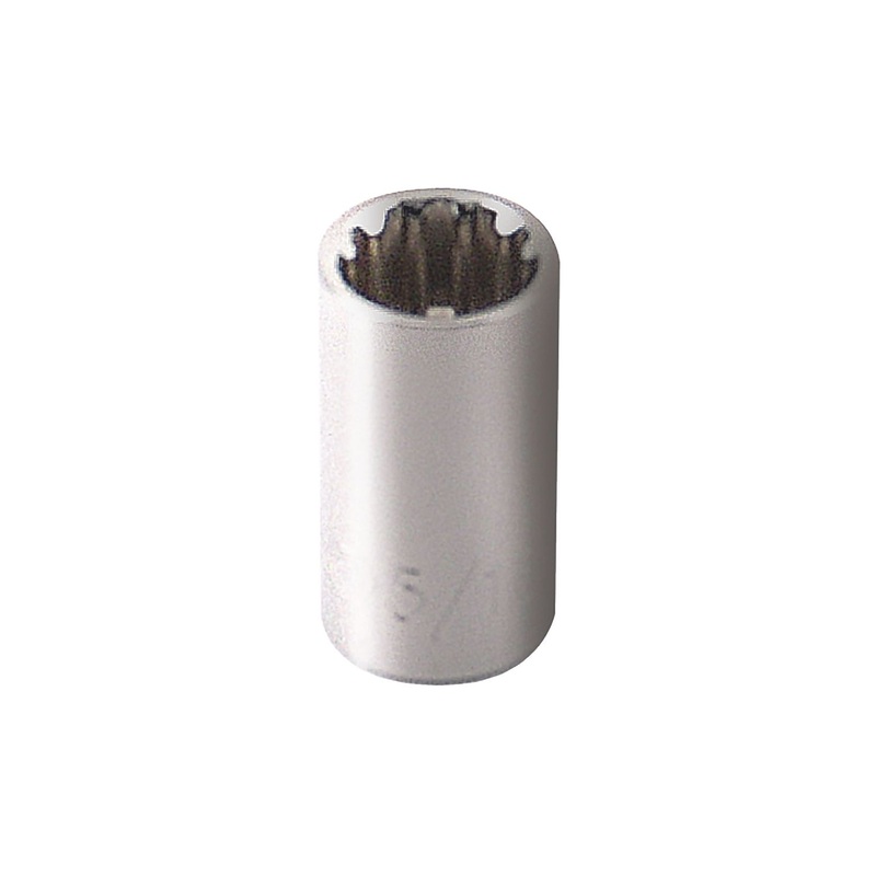 1/4" DRIVE 1/4" SAE SPLINE SOCKET
