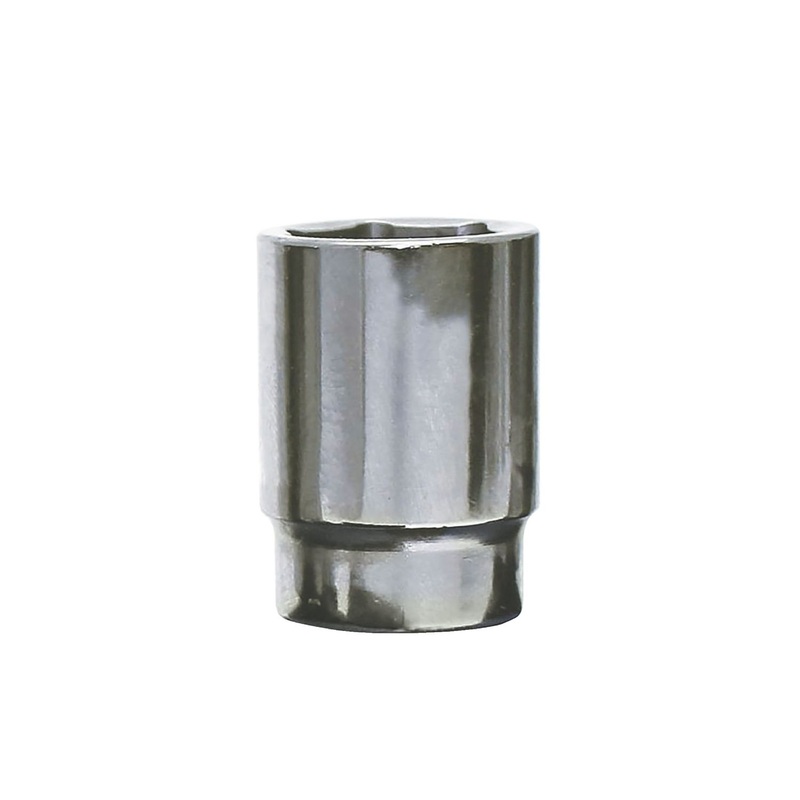 1/4" DRIVE 11MM METRIC 6 POINT CHROME SOCKET