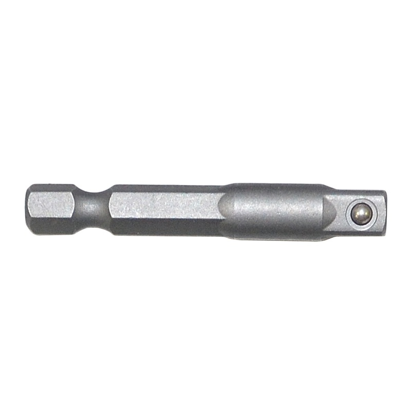 1/4'' HEX X 1/4'' SQUARE POWER SHANK