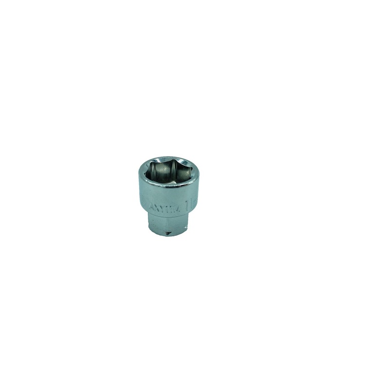 11MM 6 POINT LOW PROFILE CHROME BIT SOCKET