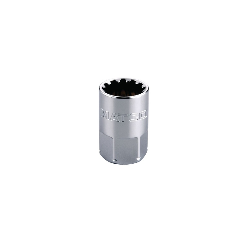 15MM THRU-DRIVE SPLINE SOCKET