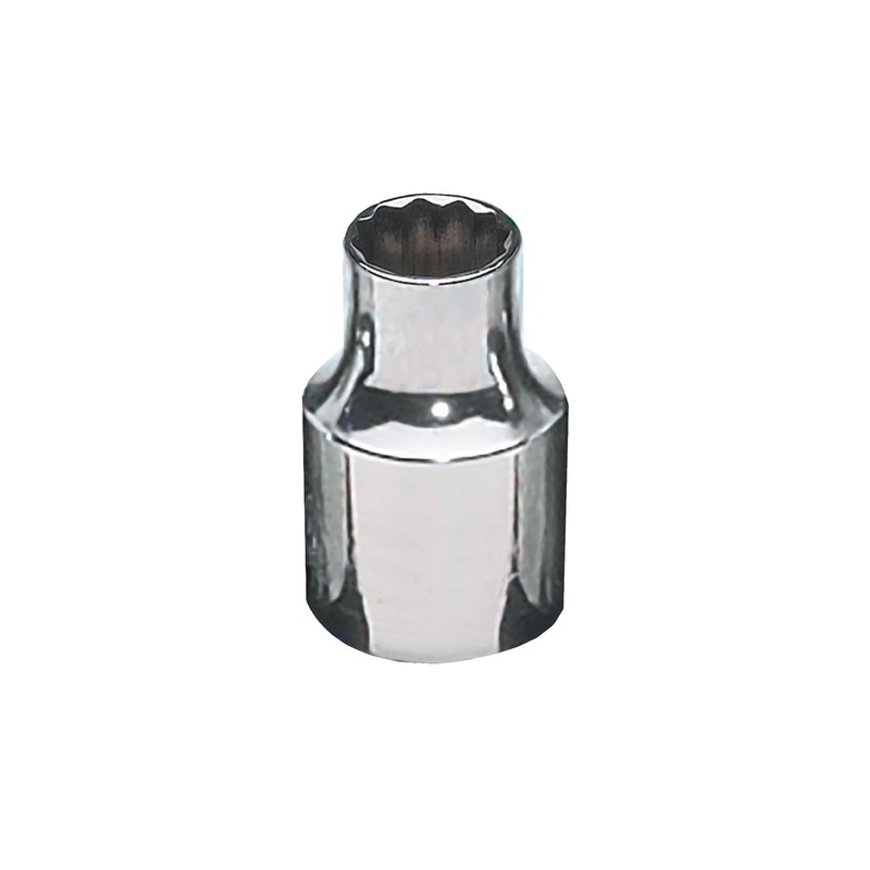 3/8" DRIVE 11MM METRIC 12 POINT CHROME SOCKET