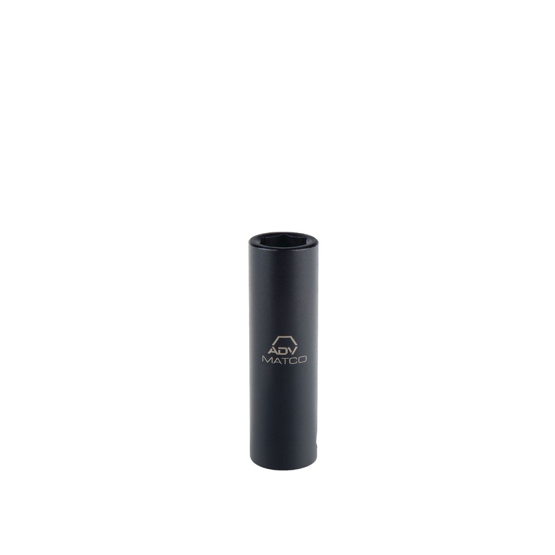 1/2" DRIVE 12MM METRIC 6 POINT DEEP MAGNETIC IMPACT SOCKET