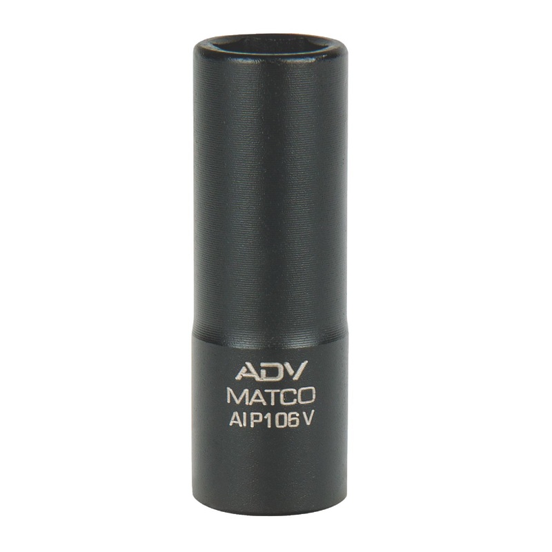 1/4" DRIVE 5/16" SAE 6 POINT MID-LENGTH IMPACT SOCKET