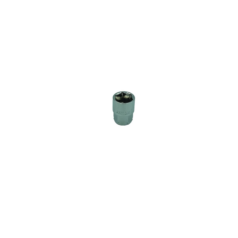 10MM 6 POINT LOW PROFILE CHROME BIT SOCKET