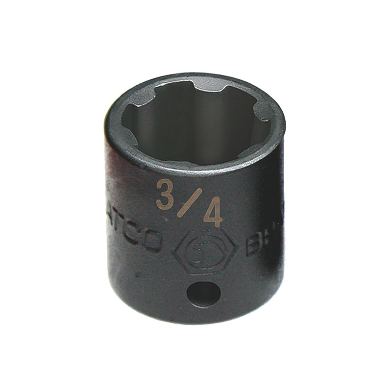 3/8" DRIVE 3/4" SAE 6 POINT PRO NON-SLIP IMPACT SOCKET