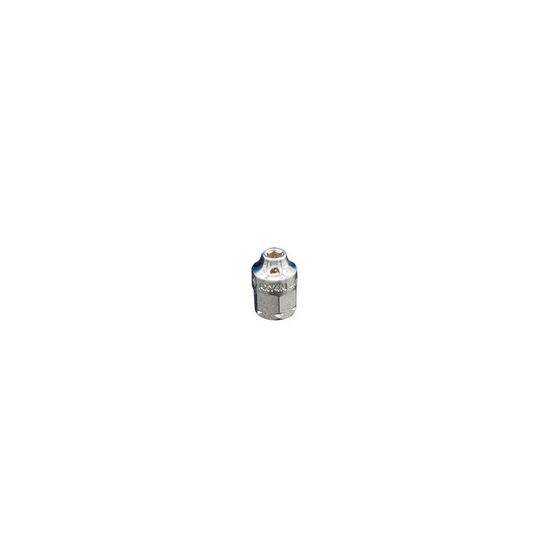 4MM 6 POINT LOW PROFILE CHROME BIT SOCKET