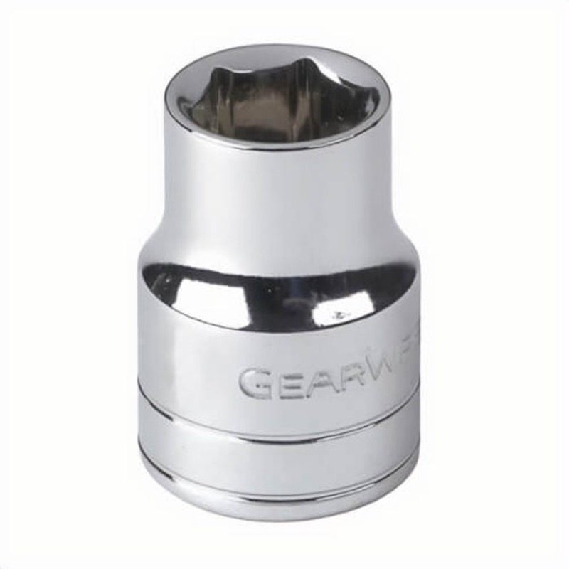 Gearwrench 80679 Standard Length Socket, 1/2 in Square Drive, 1-1/2 in, 6 Points