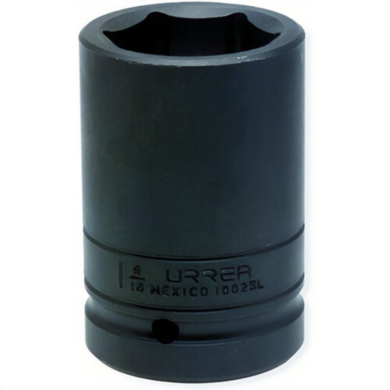 Urrea 5020H Socket, 3/8 in Drive, 6-Point, 5/8 in Chrome Socket