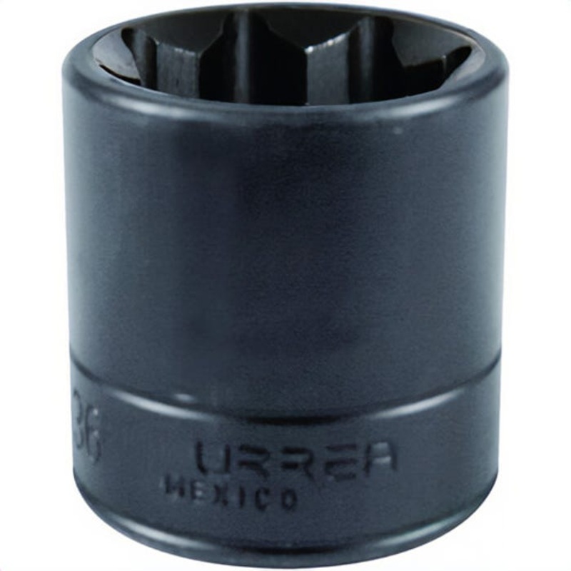 Urrea 7426 Impact Socket, 1/2 in Drive, 12-Point, 13/16 in
