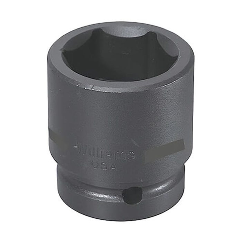 Williams 39650 Supertorque Standard Socket, Impact Rated, Imperial, 1 in Drive, Shallow Length Socket, 1-9/16 in Socket