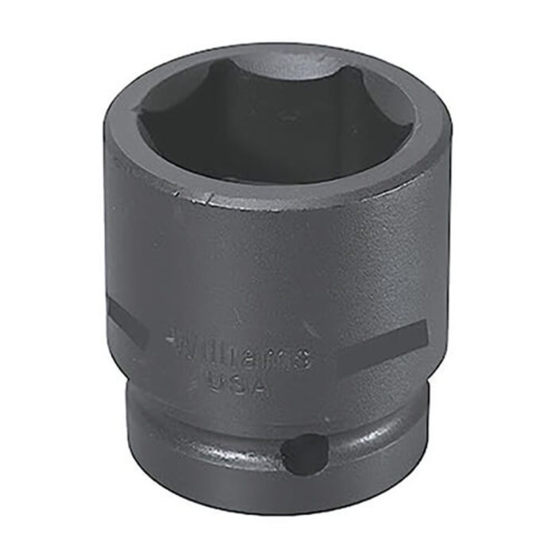 Williams 39678 Supertorque Standard Socket, Impact Rated, Imperial, 1 in Drive, Shallow Length Socket, 2-7/16 in Socket