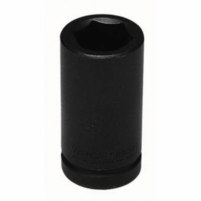 Wright 6970 Deep Length Shape I Socket, 3/4 in Square Drive, 5/8 in, 12 Points