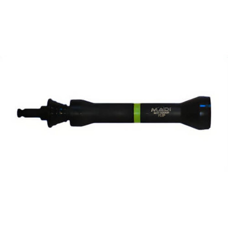 MADI SS-3 Slot Socket Flip with Secure Lock Adapter, Impact Rated, Double Square End, Single Square End, 7/16 in Adapter