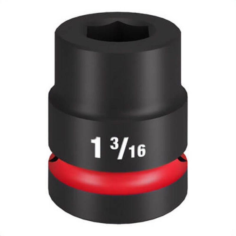Milwaukee 49-66-6551 ShockWave Impact Duty Standard 6-Point Socket, 1 in Drive, 1-3/16 in