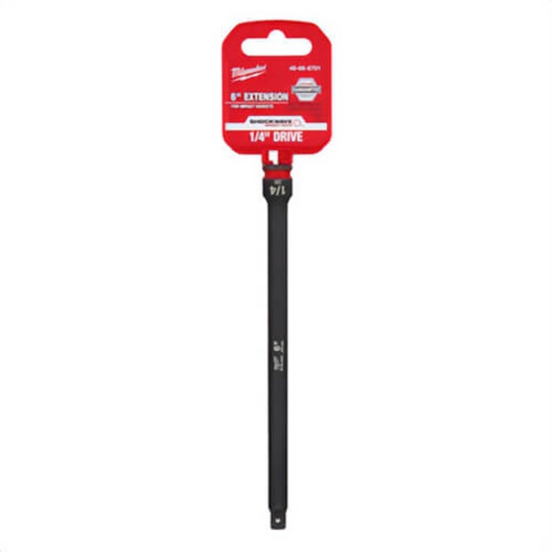 Milwaukee 49-66-6701 ShockWave Impact Duty Socket Extension, 1/4 in Drive, 6 in