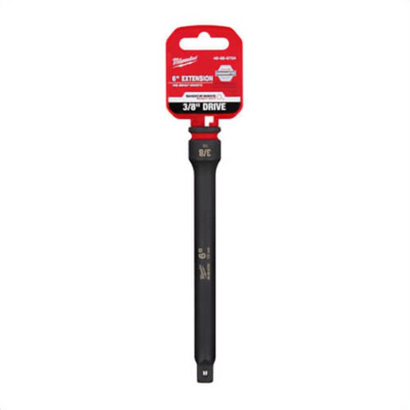 Milwaukee 49-66-6704 ShockWave Impact Duty Socket Extension, 3/8 in Drive, 6 in