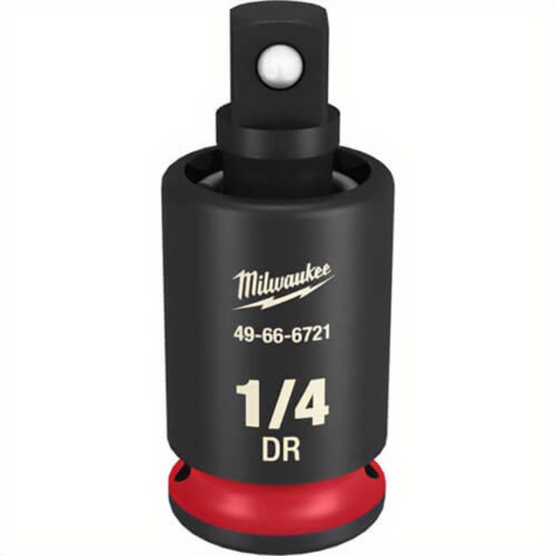 Milwaukee 49-66-6721 ShockWave Impact Duty Socket Universal Joint, 1/4 in Drive