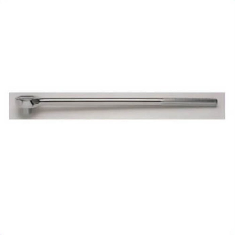 Wright 6400 Ratchet Handle, 1 pc, 3/4 in Drive, Round Head, 24 in OAL, Steel, ASME B107.110