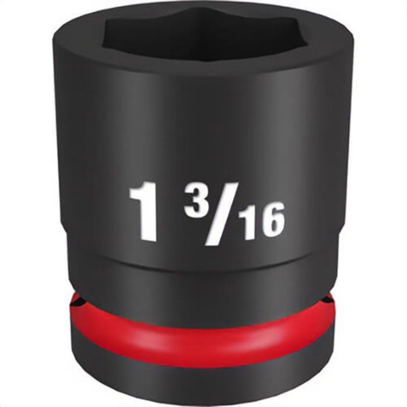 Milwaukee 49-66-6310 ShockWave Impact Duty Socket, 3/4 in Hex Drive, 1-3/16 in Standard Socket, 6 Points